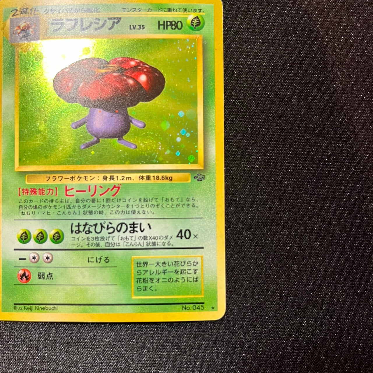 [Swirl] Vileplume 045 Jungle Set Old Back [EX] (#135)