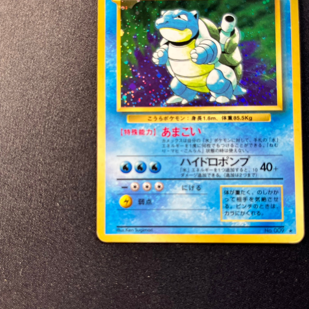 【✅Price⤵︎】 Blastoise 009 Base Set Old Back +α Evolution Set [LP] (#171)